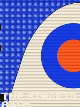 Broadcast: halftone roundel against the editorial grid.